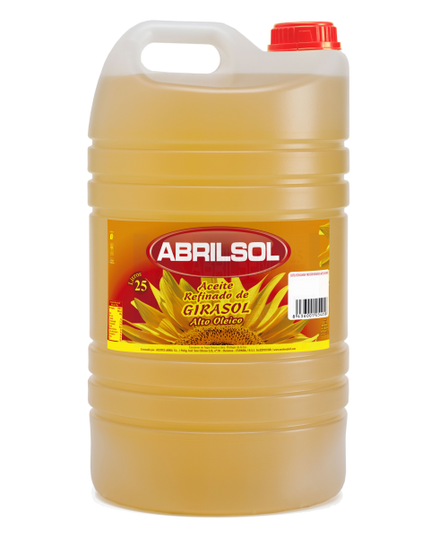 Aceites Abril (08) Abrilsol Girasol Alto Oleico 25L Enoteca Distribución Aceites Abril (08) Abrilsol Girasol Alto Oleico 25L Enoteca Distribución